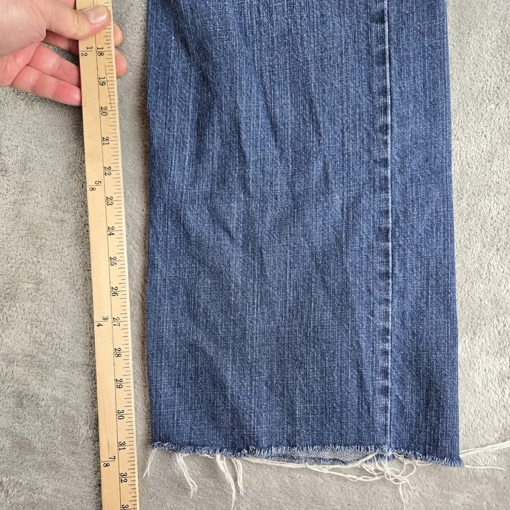 Levis 569 Jeans Mens 36x34 (Fits 34x31) Blue Denim 100% Cotton Loose Straight